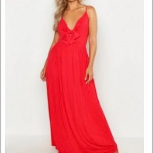 Red Maxi Dress